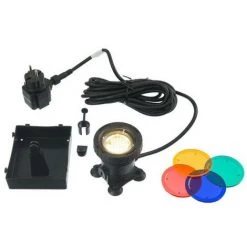 UBBINK Spot De Bassin AquaLight 50 - 60 LED 4 Couleurs Par Lampe