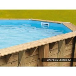 Liner Seul Bleu Pour Piscine Bois Azura 2,00 X 3,50 X 0,71 M - Ubbink - Bleu