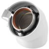 Coude Ubbink Gaz Alu/pvc 45 Blanc 60/100