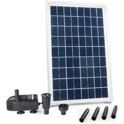 Ensemble SolarMax 600 Avec Panneau Solaire Et Pompe 1351181 Ubbink
