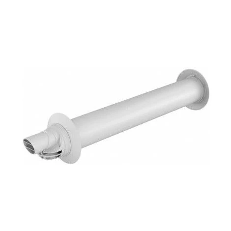 UBBINK Terminal Horizontal Condensation Concentrique PP/PVC Ø60/100 - Gaz/fioul 1 UBBINK Terminal Horizontal Condensation Concentrique PP/PVC Ø60/100 - Gaz/fioul