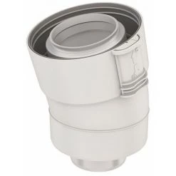 Coude 30°condensation Fioul/gaz PPTL/PVC - UBBINK : 229202