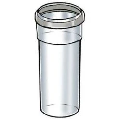 UBBINK Conduit De Fumée PPTL Ø 80 CHEMILUX - Télescopique - Lg 320 Mm