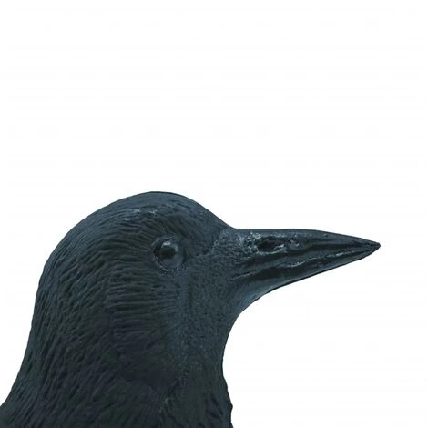 Statue De Corbeau 27 Cm Noir Ubbink 3 Statue De Corbeau 27 Cm Noir Ubbink – Image 3