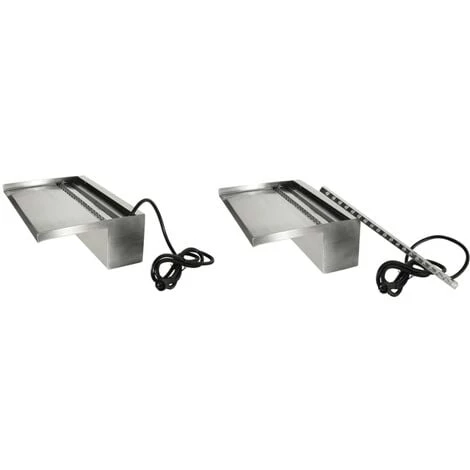 Cascade Niagara LED De Jardin 30 Cm Argenté 1312124 Ubbink 4 Cascade Niagara LED De Jardin 30 Cm Argenté 1312124 Ubbink – Image 4