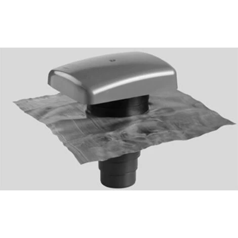 Ubbink Bac D'évent Gris Plomb - Gris 1 Ubbink Bac D'évent Gris Plomb - Gris