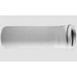 Ubbink Rolux Pp Extension D'évacuation Des Fumées 80 3000 Blanc - Blanc