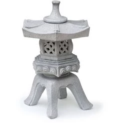 Lanterne De Jardin Acqua Arte ROKKAKU YUKIMI Ubbink - Grey