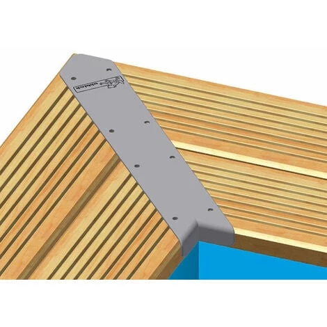 Kit Finition Margelles En Angle Pour Piscine Bois Rectangulaire - Ubbink 2 Kit Finition Margelles En Angle Pour Piscine Bois Rectangulaire - Ubbink – Image 2