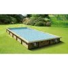 UBBINK Piscine Linéa 800x500x140 Liner Bleu