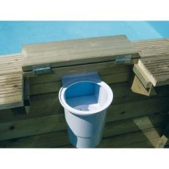 UBBINK Piscine Bois Ocea 860x470x130 Liner Bleu 9 UBBINK Piscine Bois Ocea 860x470x130 Liner Bleu -Pas Cher UBBINK Magasin 56489729 5