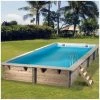 UBBINK Piscine Linéa 650x350x140 Liner Beige