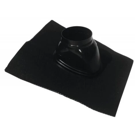 UBBINK Solin Ubiflex Noir De Toiture 2545 Avec Bavette 500x500 Mm Pour Terminal De Diamètre 60100 Et 80125 - Noir 2 UBBINK Solin Ubiflex Noir De Toiture 2545 Avec Bavette 500x500 Mm Pour Terminal De Diamètre 60100 Et 80125 - Noir – Image 2