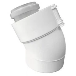 UBBINK Coude PPTLPP Rolux Condensation Sékurit 30 Ø 60100 - Blanc