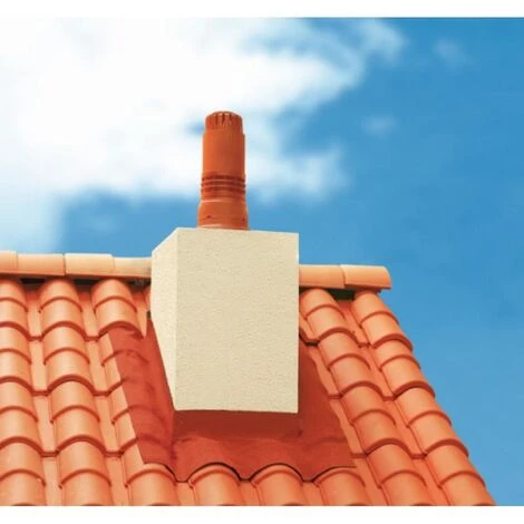 UBBINK Kit Condensation Gaz Et Fioul Chemilux PPTL C 2 En 1 Diamètre 80125 Mm Avec Couvrecheminée Ocre - Ocre 2 UBBINK Kit Condensation Gaz Et Fioul Chemilux PPTL C 2 En 1 Diamètre 80125 Mm Avec Couvrecheminée Ocre - Ocre – Image 2