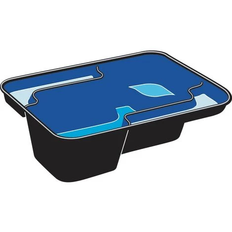 UBBINK Bassin Préformé Jupiter 80 - 230 L 2 UBBINK Bassin Préformé Jupiter 80 - 230 L – Image 2