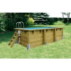 UBBINK Piscine Bois Azura 250 X 450 X H. 126cm -Pas Cher UBBINK Magasin 69481650 5
