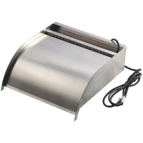 Lame Cascade Nevada 30 Cm Avec éclairage LED Inox Ubbink 5 Lame Cascade Nevada 30 Cm Avec éclairage LED Inox Ubbink – Image 5