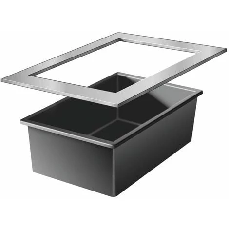 Cadre D'étang Quadra C3 Acier Inoxydable Ubbink 3 Cadre D'étang Quadra C3 Acier Inoxydable Ubbink – Image 3